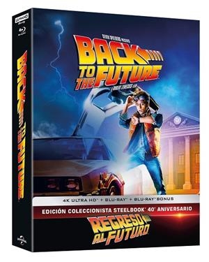 Regreso Al Futuro (Ed. 40 Aniversario Steelbook) - 4K UHD | 8414533147231 | Robert Zemeckis