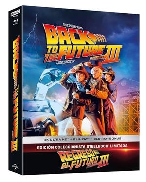 Regreso Al Futuro 3 (ed. 40 aniversario Steelbook) - 4K UHD | 8414533147255 | Robert Zemeckis
