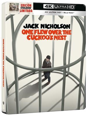 Alguien Voló Sobre El Nido Del Cuco (+ Blu-Ray) Ed. Steelbook - 4K UHD | 8414533147521 | Milos Forman