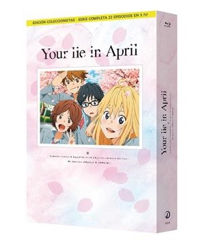 Your Lie in April (Serie completa) Edición A4 - Blu-Ray | 8424365730785 | Kyohei Ishiguro, Kazuya Iwata, Miyuki Kuroki, Takahiro Harada, Tomotaka Shibayama