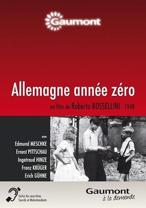 Alemania, Año Cero (versión en francés) - DVD | 3607483173299 | Roberto Rossellini