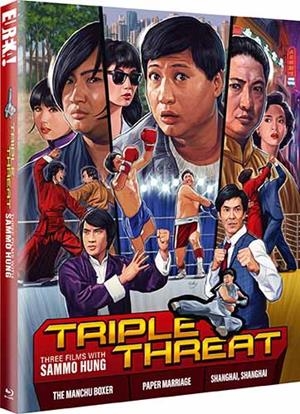 Triple Threat: Three Films With Sammo Hung (Limited Edition) (VOSI) - Blu-Ray | 5060000706086 | Wu Ma, Alfred Cheung, Teddy Robin
