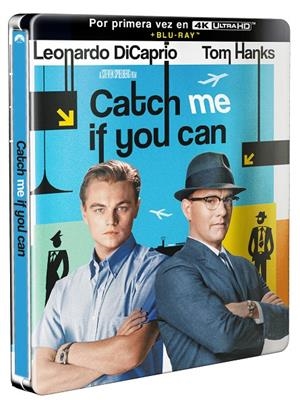 Atrápame Si Puedes (Catch Me if you Can) (+ Blu-Ray) Ed. Steelbook - 4K UHD | 8421394102316 | Steven Spielberg