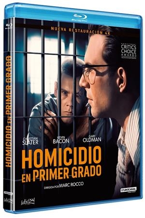 Homicidio en Primer Grado (Murder in the First) - Blu-Ray | 8421394419445 | Marc Rocco