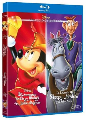 Las Aventuras de Bongo, Mickey y las Judías Magicas & La leyenda de Sleepy Hollow y el Señor Sapo - Blu-Ray | 8421394901599