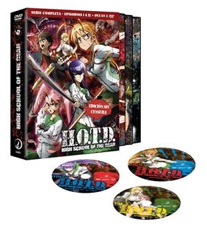 High School Of The Dead Serie Completa + OVA (Edición 2025) - DVD | 8424365730273 | Tetsuro Araki