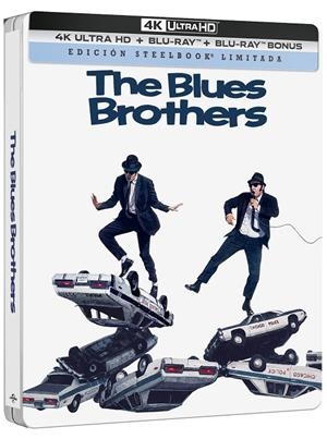 Granujas A Todo Ritmo (The Blues Brothers) Ed. Steelbook (+ Blu-Ray + Bonus) - 4K UHD | 8414533147484 | John Landis