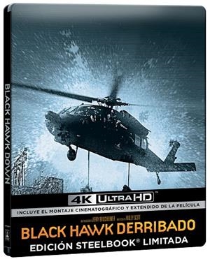 Black Hawk Derribado (+ Blu-Ray) Ed. Steelbook - 4K UHD | 8414533148016 | Ridley Scott