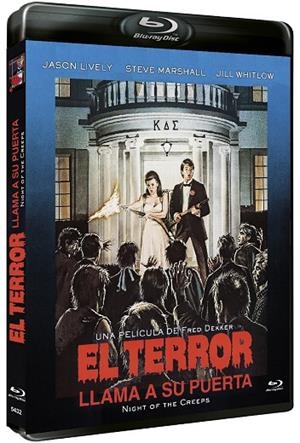 El terror llama a su puerta (Night of the Creeps) -Nuevo master 4K- - Blu-Ray | 8436558203327 | Fred Dekker