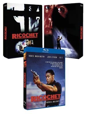 Ricochet + Steelbook - Blu-Ray | 8436558203037 | Russell Mulcahy