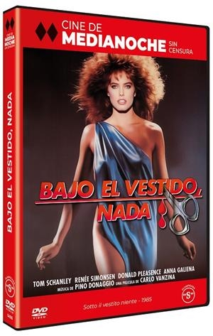 Bajo el vestido, nada (Sotto il vestito niente) -Cine de medianoche- - DVD | 8436558203556 | Carlo Vanzina