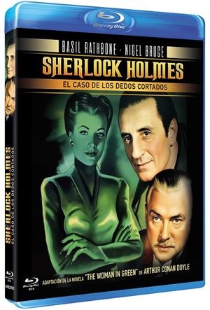El caso de los dedos cortados (Sherlock Holmes y la Mujer Verde) - Blu-Ray R (Bd-R) | 7427254483657 | Roy William Neill