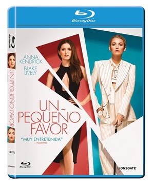 Un Pequeño Favor (A Simple Favor) - Blu-Ray | 8414533148177 | Paul Feig