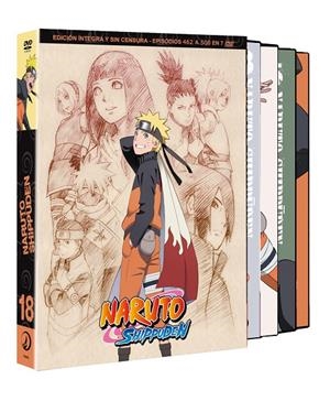 Naruto Shippuden Box 18  462 a 500 (39 episodios) - DVD | 8424365729628