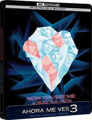 Ahora Me Ves 3 (+ Blu-Ray) Ed. Steelbook - 4K UHD | 8414533148887 | Ruben Fleischer