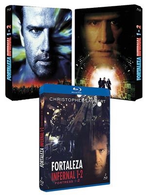 Fortaleza Infernal 1+2 (+ Steelbook) - Blu-Ray | 8436558204607 | Stuart Gordon, Geoff Murphy