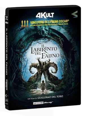 El laberinto del fauno (Ed. 20 aniversario) (4K + Bluray) - 4K UHD | 8031179431298 | Gulliermo Del Toro