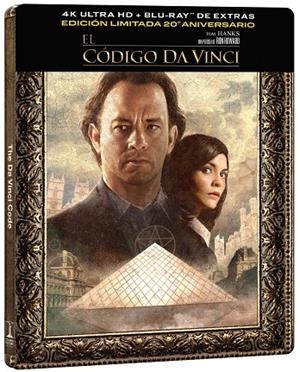 El Código da Vinci (+ Bonus) Ed. Steelbook - 4K UHD | 8414533149495 | Ron Howard