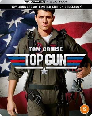 Top Gun (40th Anniversary Limited Edition Steelbook 4K + Blu-Ray) - 4K UHD | 5056453209007 | Tony Scott