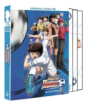 Capitán Tsubasa. Campeones. Temporada 1: Arco de primaria (Episodios del 1 al 28) - DVD | 8424365731737 | Atsuhiro Tomioka. Manga: Yoichi Takahashi