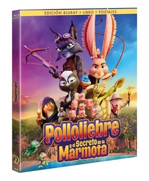 Polloliebre y el secreto de la marmota - Blu-Ray | 8424365731621 | Benjamin Mousquet