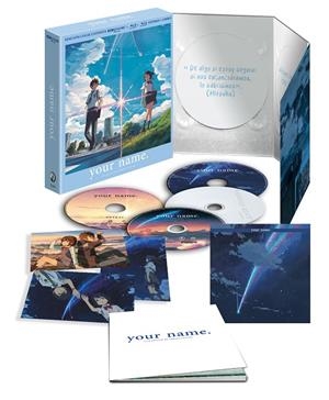 Your Name (Kimi no Na wa) (Edición2026) -4K+BD+BDextras+BSO+Libro- - 4K UHD | 8424365731942 | Makoto Shinkai