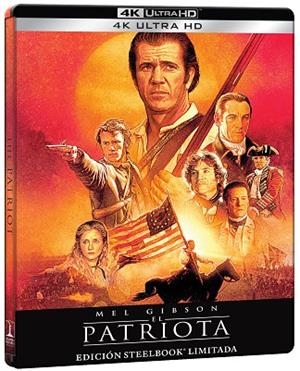 El Patriota (The Patriot) (+ Blu-Ray) Ed. Steelbook - 4K + Blu-Ray | 8414533149976 | Roland Emmerich