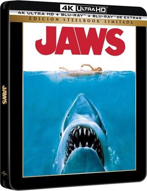 Tiburón (+ Blu-Ray) Ed. Steelbook - 4K + Blu-Ray | 8414533149464 | Steven Spielberg
