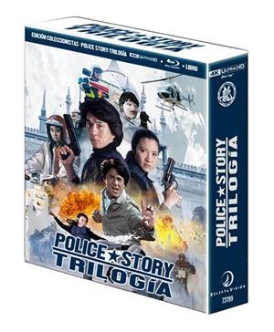 Police Story Trilogy (Edición Coleccionistas 4K Police Story / Police Story 2 / Police Story 3) - 4K + Blu-Ray | 8424365731997 | Chen Chi-Hwa, Jackie Chan, Stanley Tong