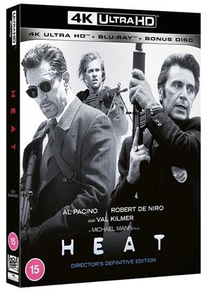 Heat (VOSE) (+latinoamericano) - 4K UHD | 8717418609566 | Michael Mann
