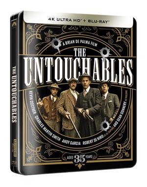 Los Intocables De Eliot Ness (+ Blu-ray) Ed. Steelbook - 4K + Blu-Ray | 8421394102392 | Brian De Palma