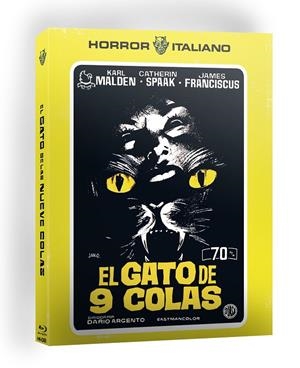 El gato de las nueve colas -Il gatto a nove code- (Horror italiano) - Blu-Ray | 8429987407800 | Dario Argento