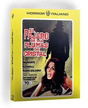 El pájaro de las plumas de cristal -L'uccello dalle piume di cristallo- (Horror italiano) - Blu-Ray | 8429987407794 | Dario Argento