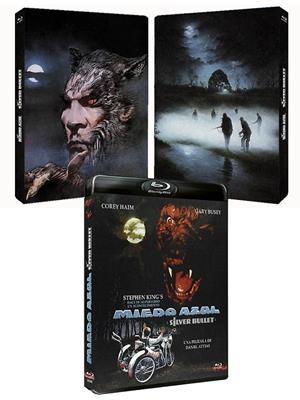 Miedo Azul (Silver bullet) -Nuevo master 4K- + Steelbook - Blu-Ray | 8436558205888 | Daniel Attias
