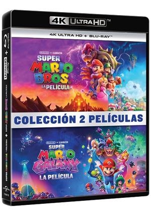 Super Mario Bros + Super Mario Galaxy - 4K + Blu-Ray | 8414533150675 | Aaron Horvath, Michael Jelenic