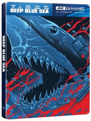 Deep Blue Sea (Ed. Steelbook) - 4K + Blu-Ray | 8414533150347 | Renny Harlin