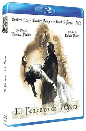 El fantasma de la ópera (The Phantom of the Opera) - Blu-Ray R (Bd-R) | 8436593557324 | Terence Fisher