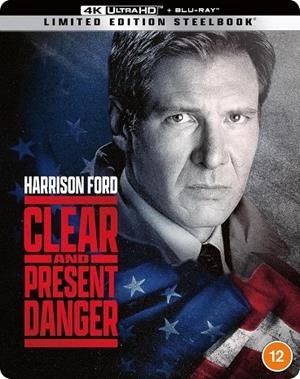 Juego De Patriotas (Clear And Present Danger Limited Edition Steelbook) - 4K + Blu-Ray | 5056453209151 | Phillip Noyce