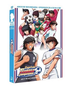 Capitán Tsubasa. Campeones Temporada 1 Arco de secundaria. episodios 29 a 52 - DVD | 8424365732093 | Toshiyuki Kato