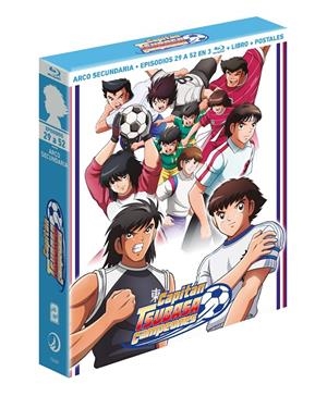 Capitán Tsubasa. Campeones Temporada 1 Arco de secundaria. episodios 29 a 52 - Blu-Ray | 8424365732086 | Toshiyuki Kato