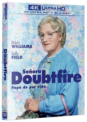 Señora Doubtfire, papá de por vida - 4K + Blu-Ray | 8421394803770 | Chris Columbus