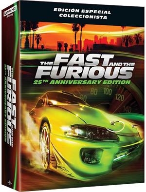 A todo gas. Fast & Furious (Ed. Steelbook UCE 25º Aniv.) - 4K + Blu-Ray | 8414533149921 | Rob Cohen