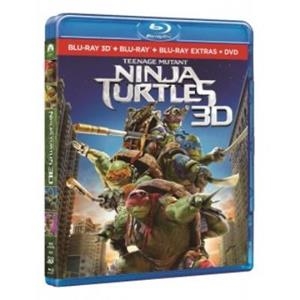 Las tortugas ninja (2014) (Blu Ray + Blu Ray 3D + Blu Ray Extras + DVD) - Blu-Ray | 8414906566997