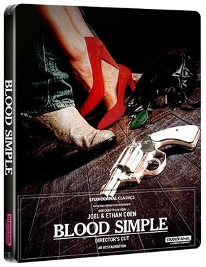 Sangre fácil (Blood Simple Director's Cut) (Limited Edition Steelbook 4K + Blu-Ray)(VOSI) - 4K + Blu-Ray | 5055201855374 | Joel Coen