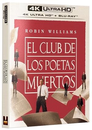 El Club De Los Poetas Muertos (Dead Poets Society) - 4K + Blu-Ray | 8421394803862 | Peter Weir