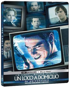 Un loco a domicilio (The Cable Guy) Ed. Steelbook - 4K + Blu-Ray | 8414533150194 | Ben Stiller