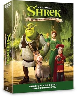 Shrek (Edición UCE 25 Aniversario) (+ Blu-Ray de extras) - 4K + Blu-Ray | 8414533151870 | Andrew Adamson, Vicky Jenson