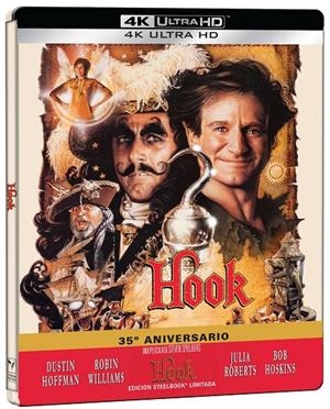 Hook (Ed. Steelbook) - 4K + Blu-Ray | 8414533152365 | Steven Spielberg