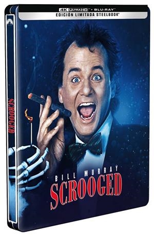 Los Fantasmas Atacan al Jefe (Scrooged) Ed. Steelbook - 4K + Blu-Ray | 8421394102422 | Richard Donner