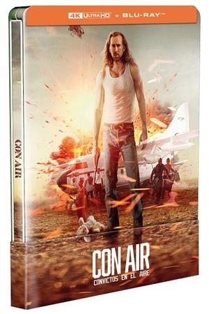 Con Air (Convictos En El Aire) Ed. Steelbook - 4K + Blu-Ray | 8421394803794 | Simon West